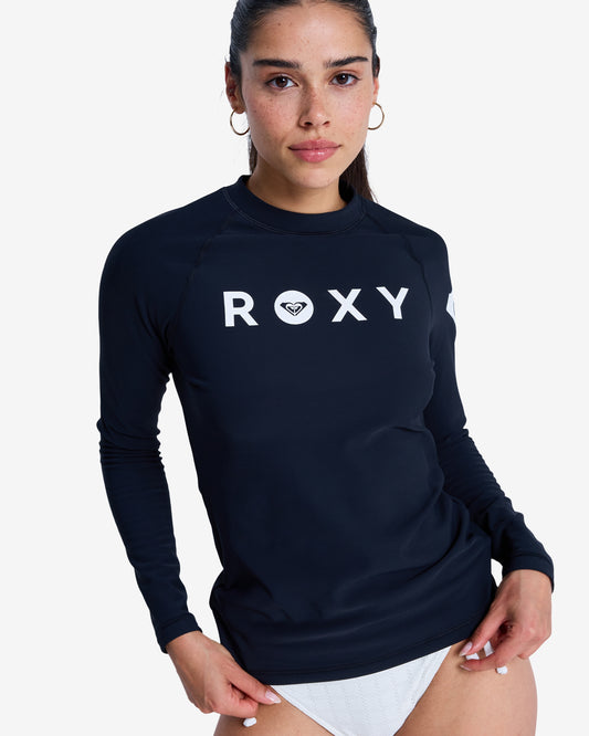 Womens Essentials Heater Long Sleeve Rash Vest