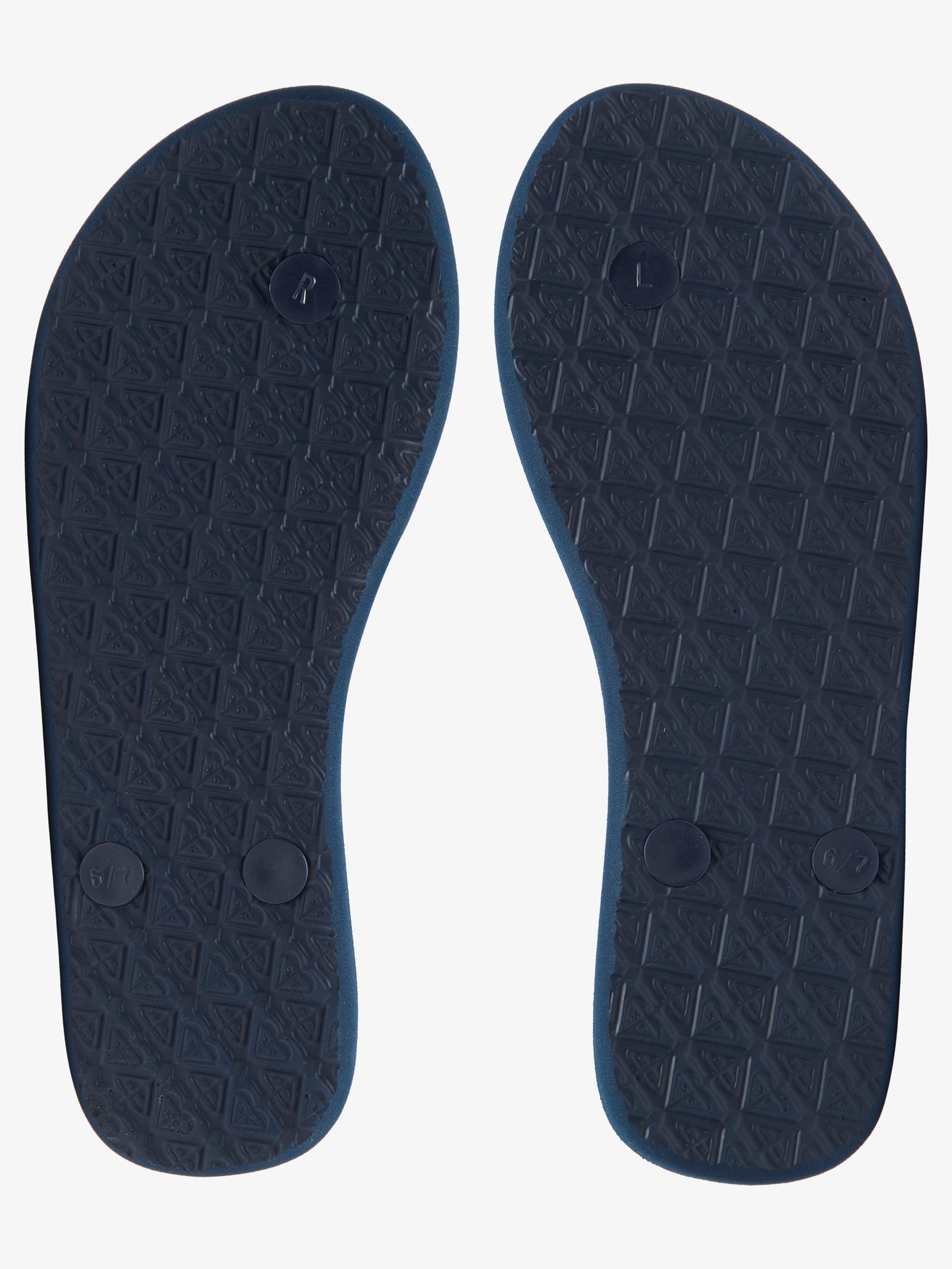 Womens Viva Stamp Flip-Flops - Roxy Singapore