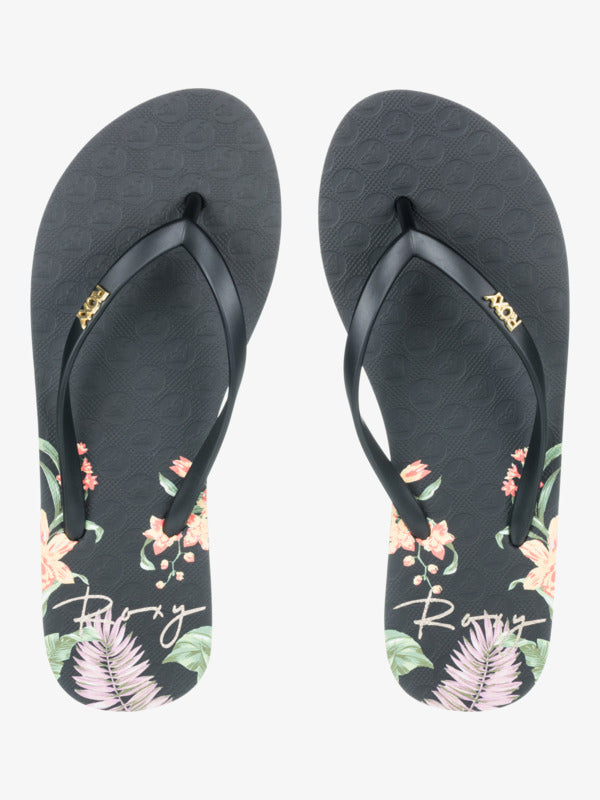 Womens Viva Printed Flip-Flops