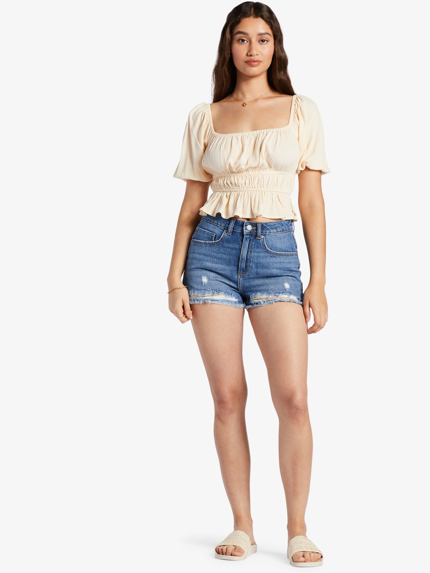 Womens Warm Winds Crop Top - Roxy Singapore