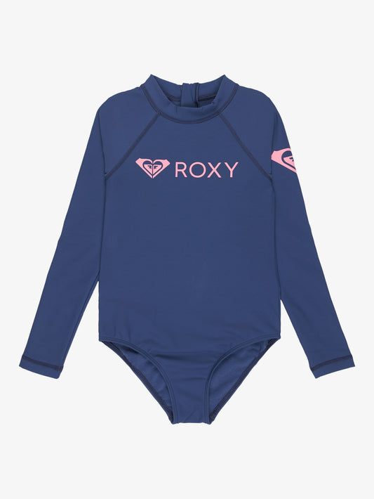 Girls 6-16 Heater Long Sleeve Rash Vest