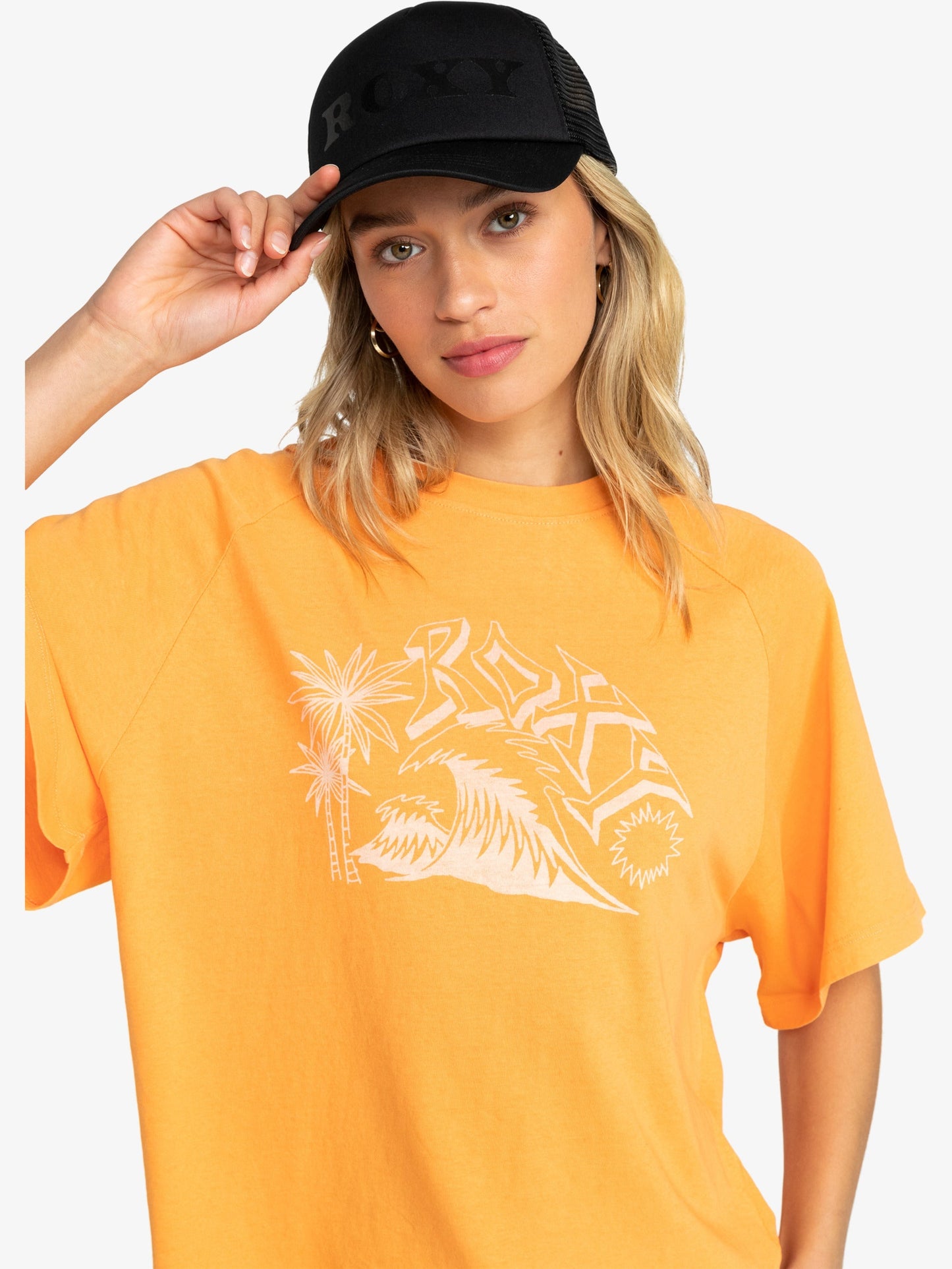 Womens Happy Hippy Trucker Cap - Roxy Singapore