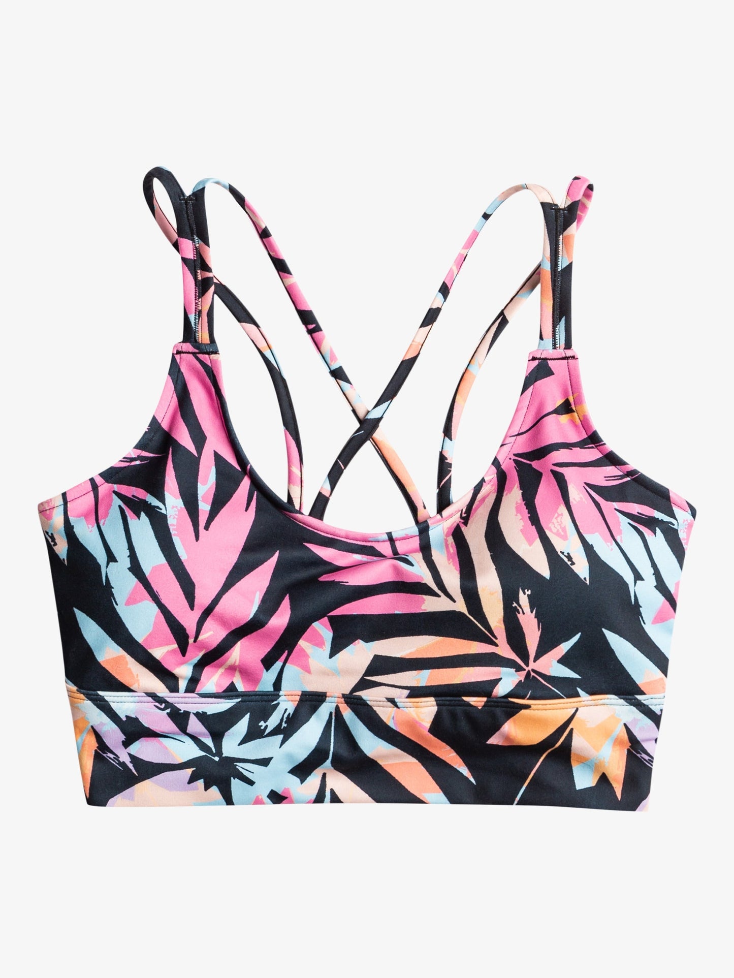 Womens Heart Into It Elongated PT Sports Bra - Roxy Singapore