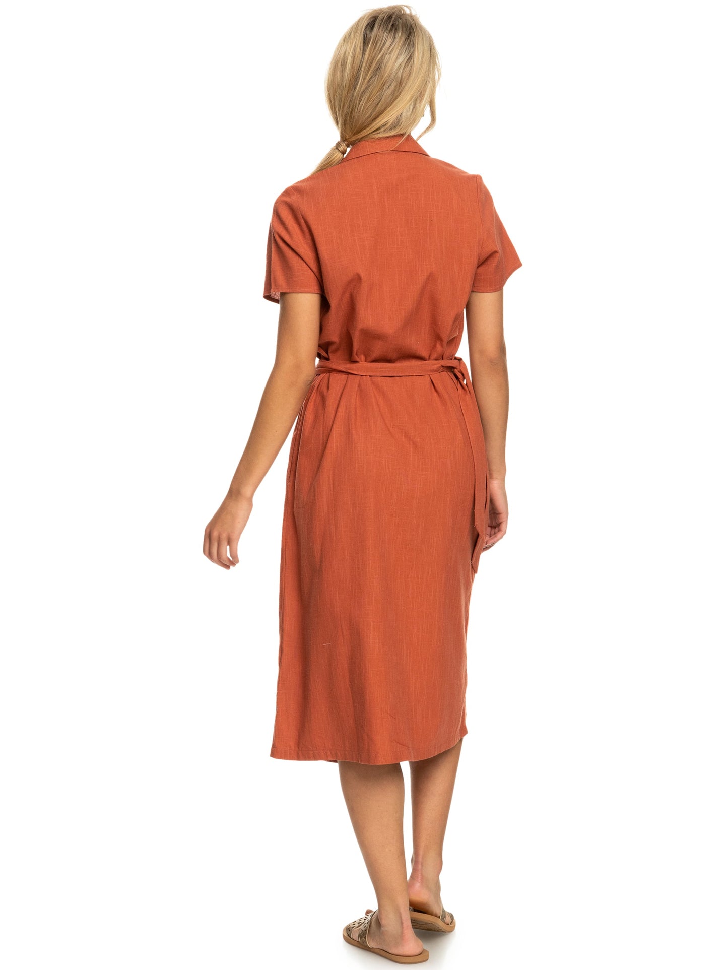 Womens Alright Dear Midi Wrap Dress - Roxy Singapore