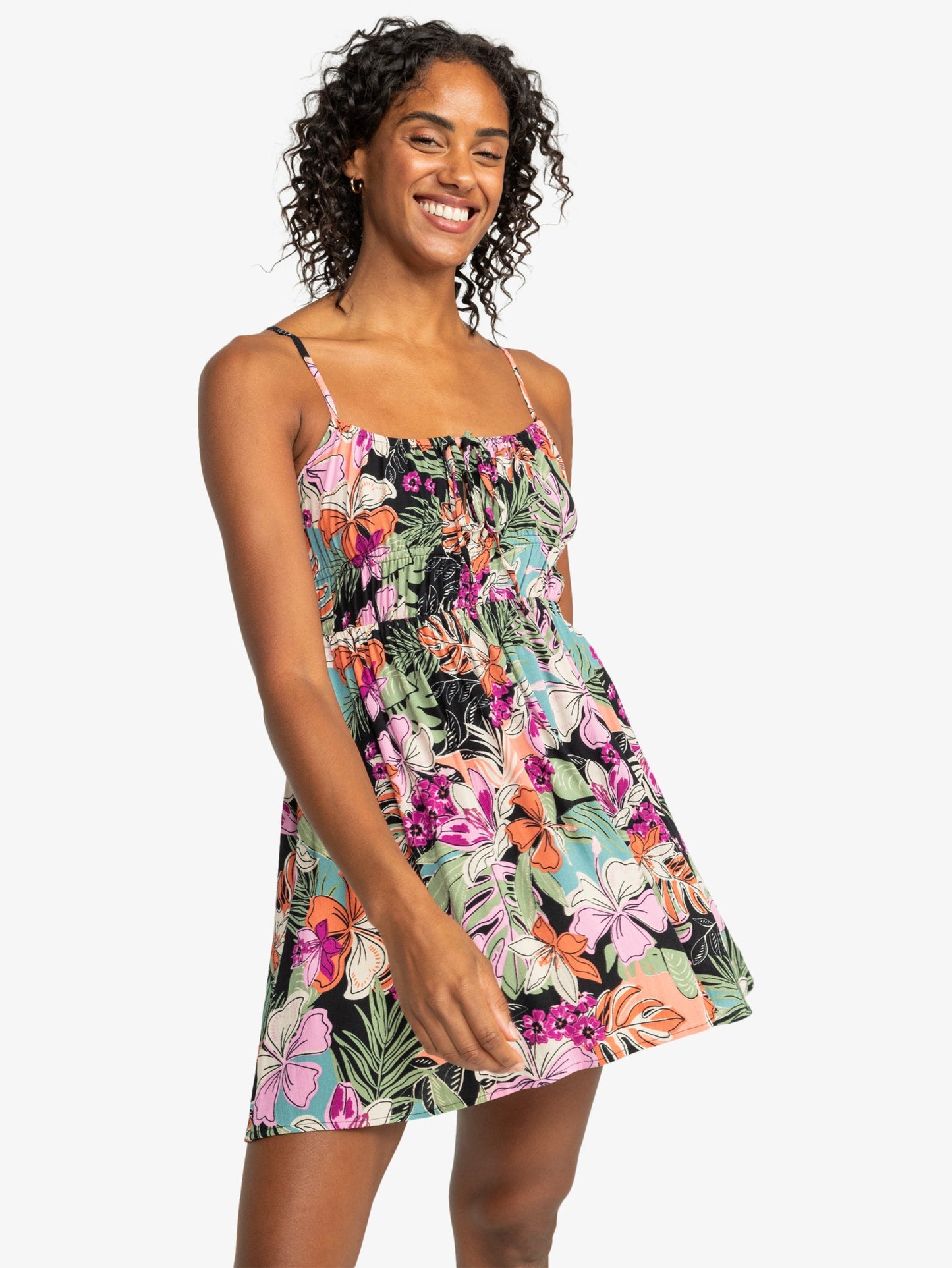 Womens La Vida Mini Dress - Roxy Singapore