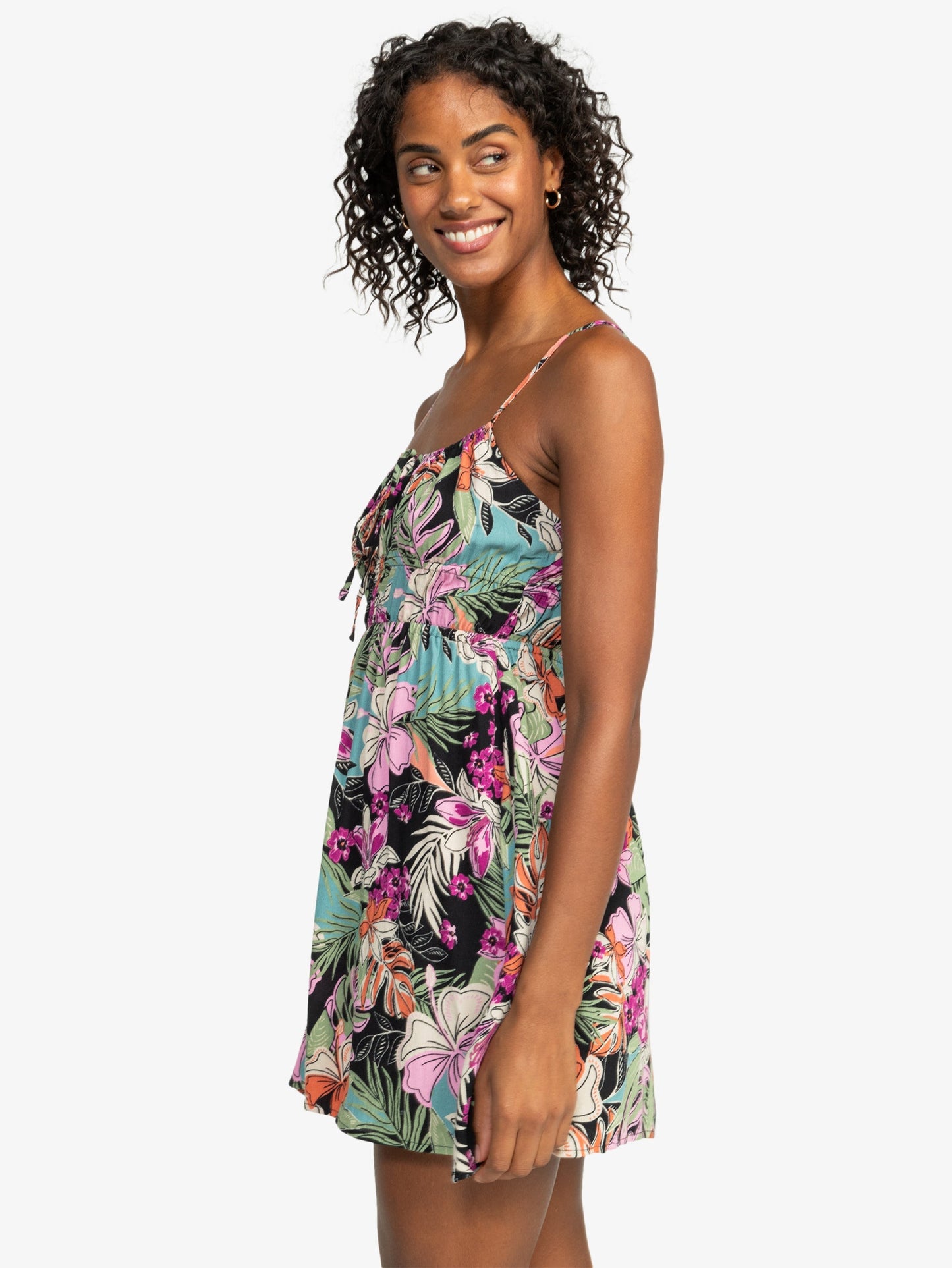 Womens La Vida Mini Dress - Roxy Singapore