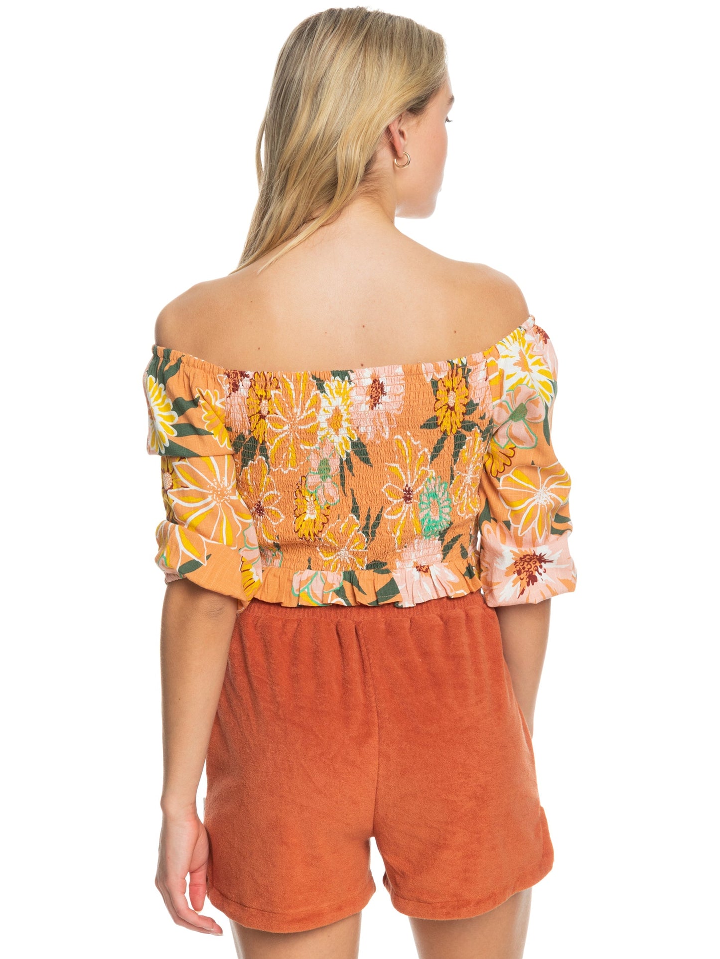 Womens Like The Sun Again Off The Shoulder Top - Roxy Singapore
