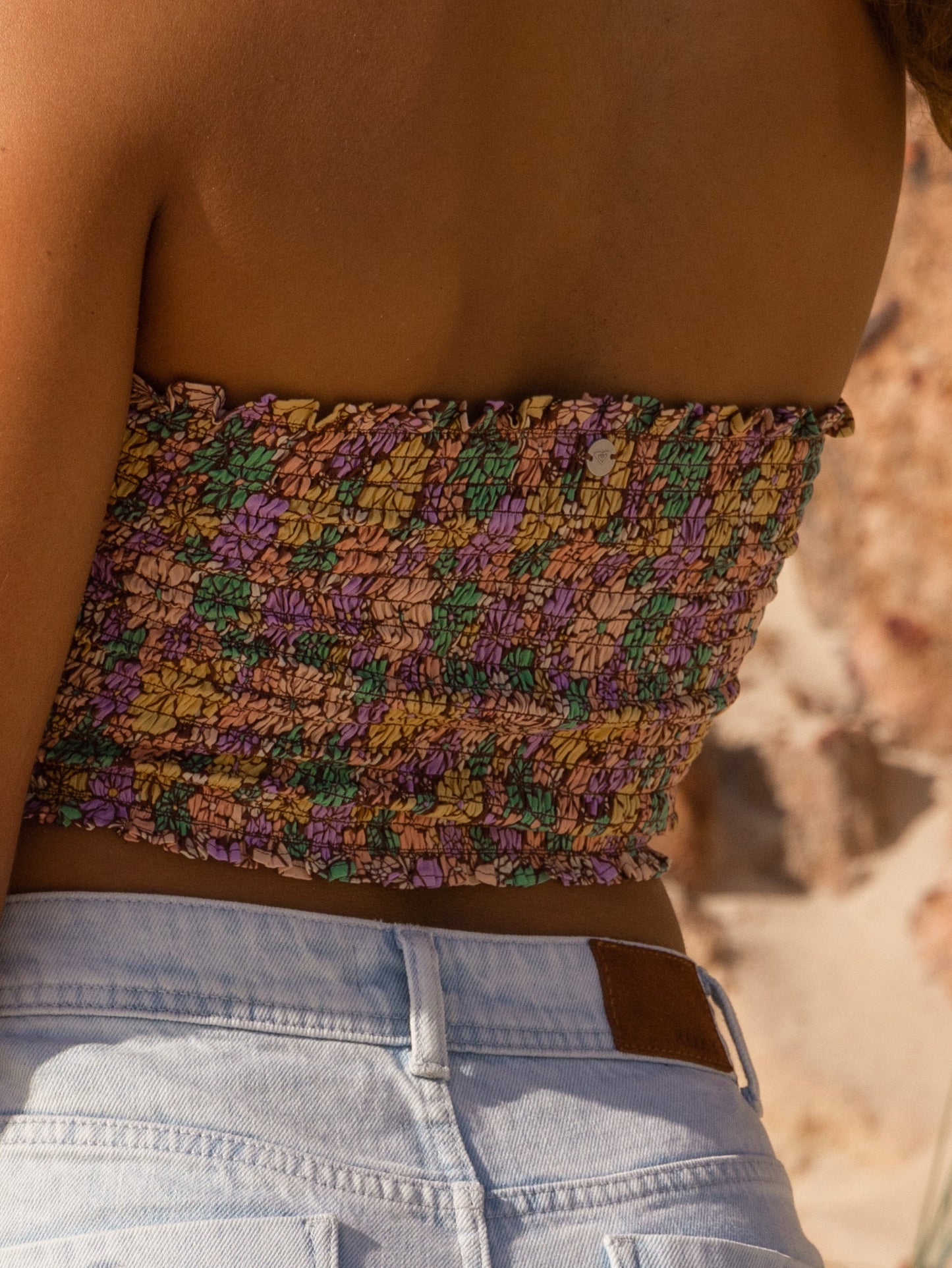Womens Warm Waters Bandeau Top - Roxy Singapore