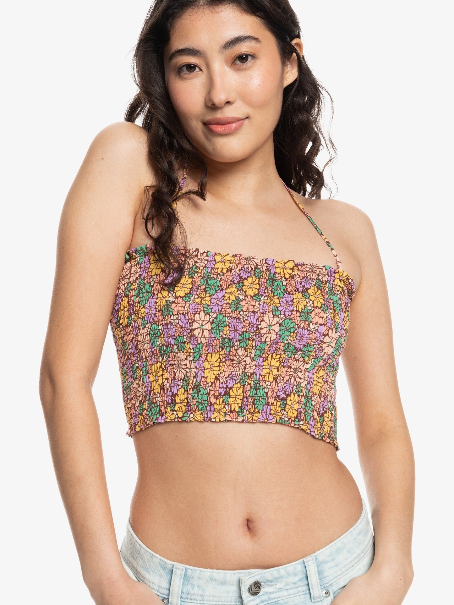 Womens Warm Waters Bandeau Top - Roxy Singapore