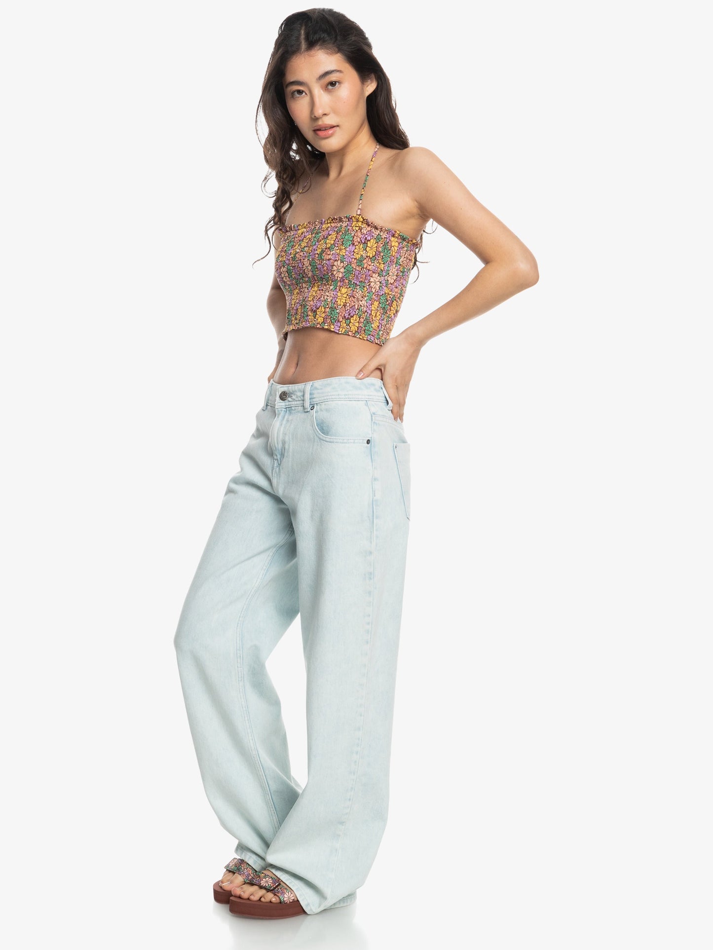 Womens Warm Waters Bandeau Top - Roxy Singapore