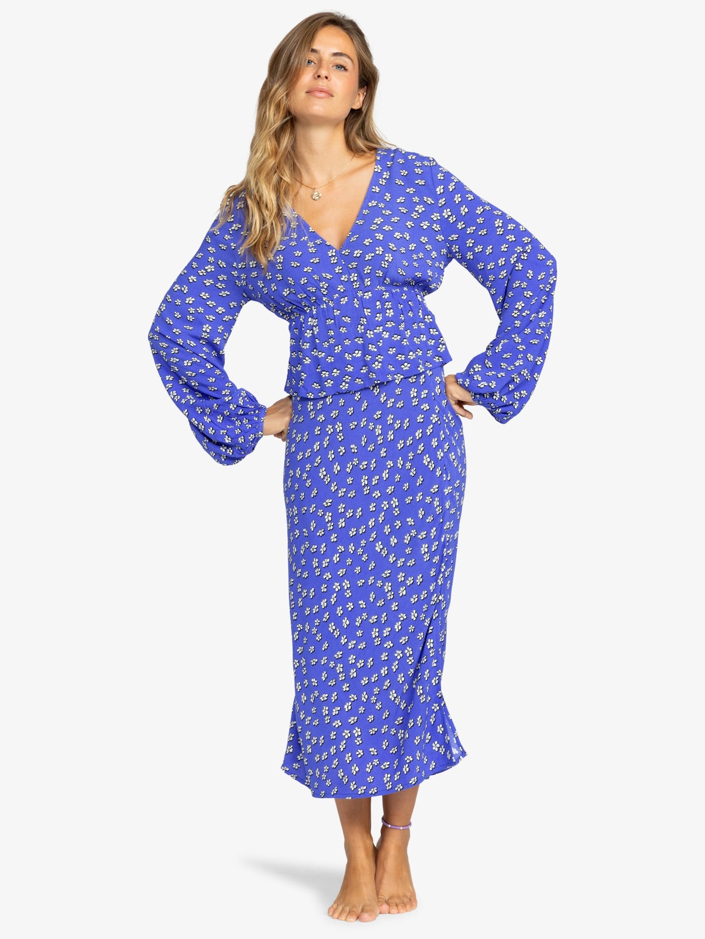 Womens Palm Desert Long Sleeve Blouse - Roxy Singapore