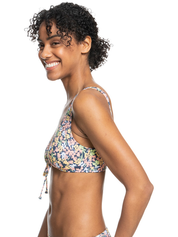 Womens Printed Beach Classics Bralette Bikini Top
