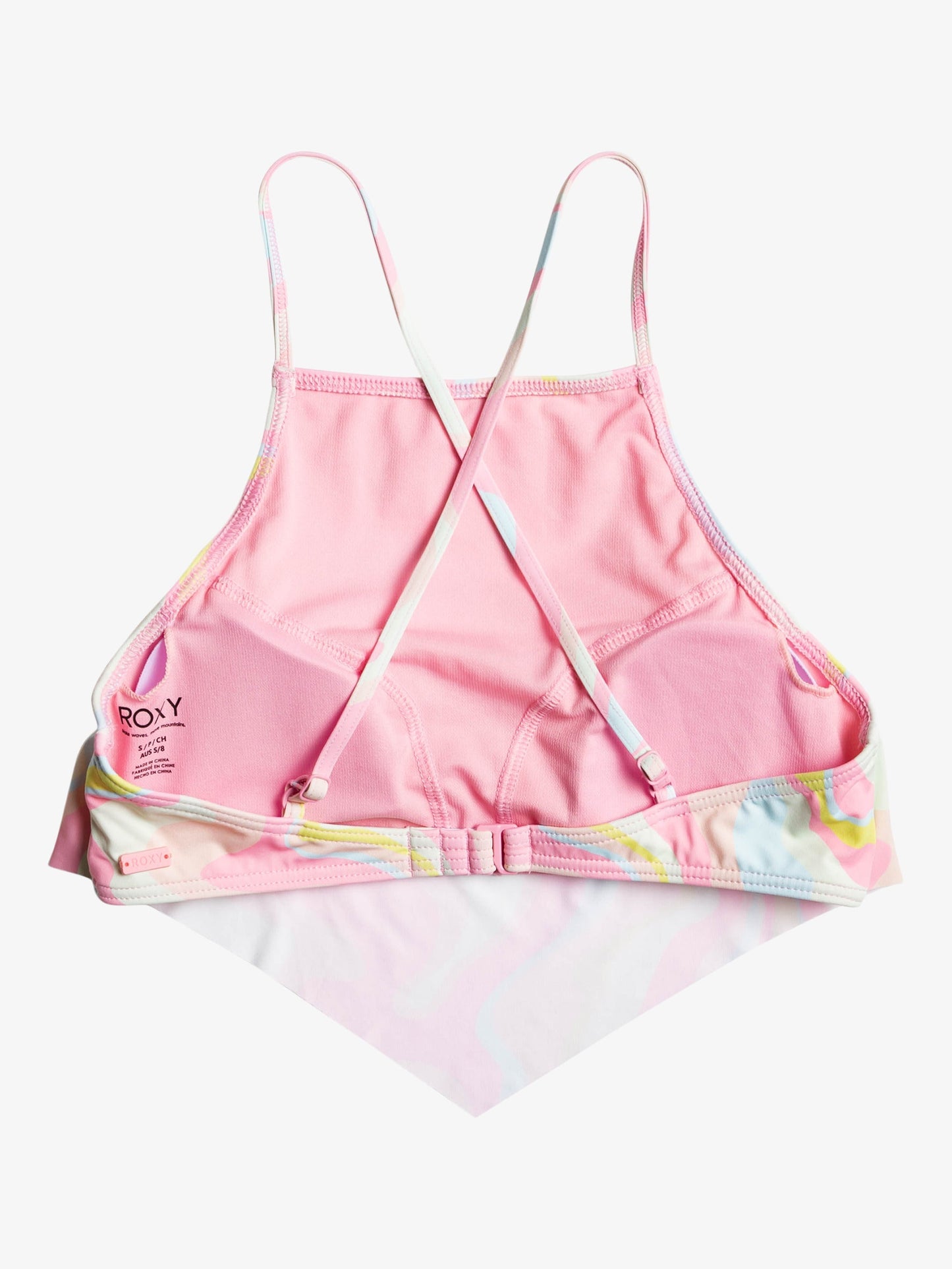 Womens Tropics Hype Crop Bikini Top - Roxy Singapore
