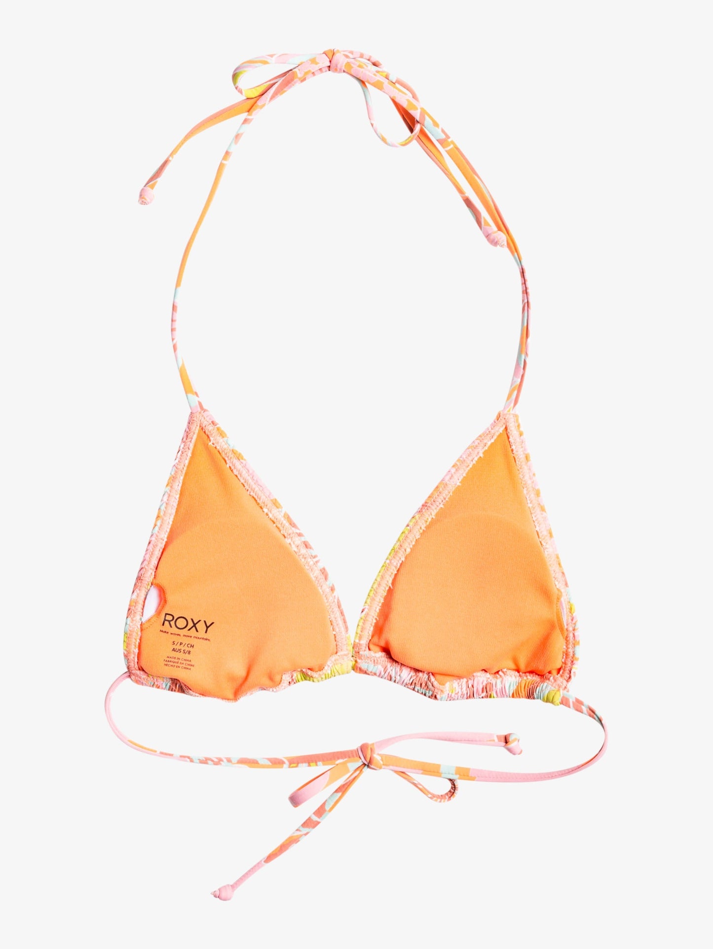 Womens Floraldelic Tiki Tri Bikini Top - Roxy Singapore
