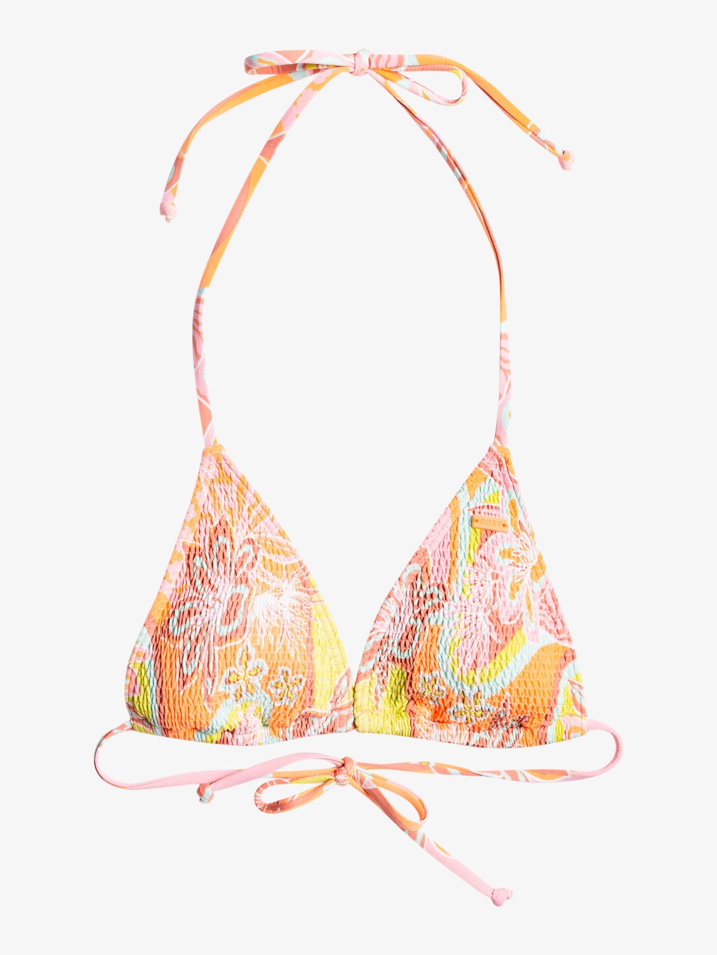 Womens Floraldelic Tiki Tri Bikini Top - Roxy Singapore