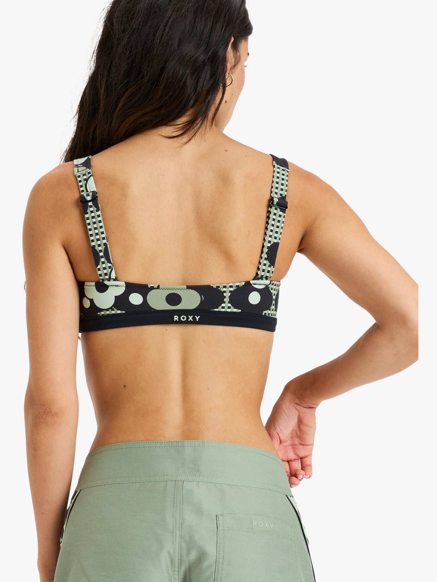 Womens Roxy Pro Wave Bralette Bikini Top