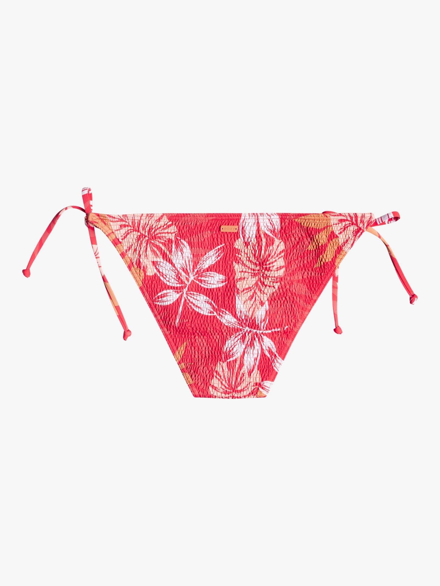 Womens Seaside Tropics Mid-Waist Smocked Bikini Bottoms - Roxy Singapore