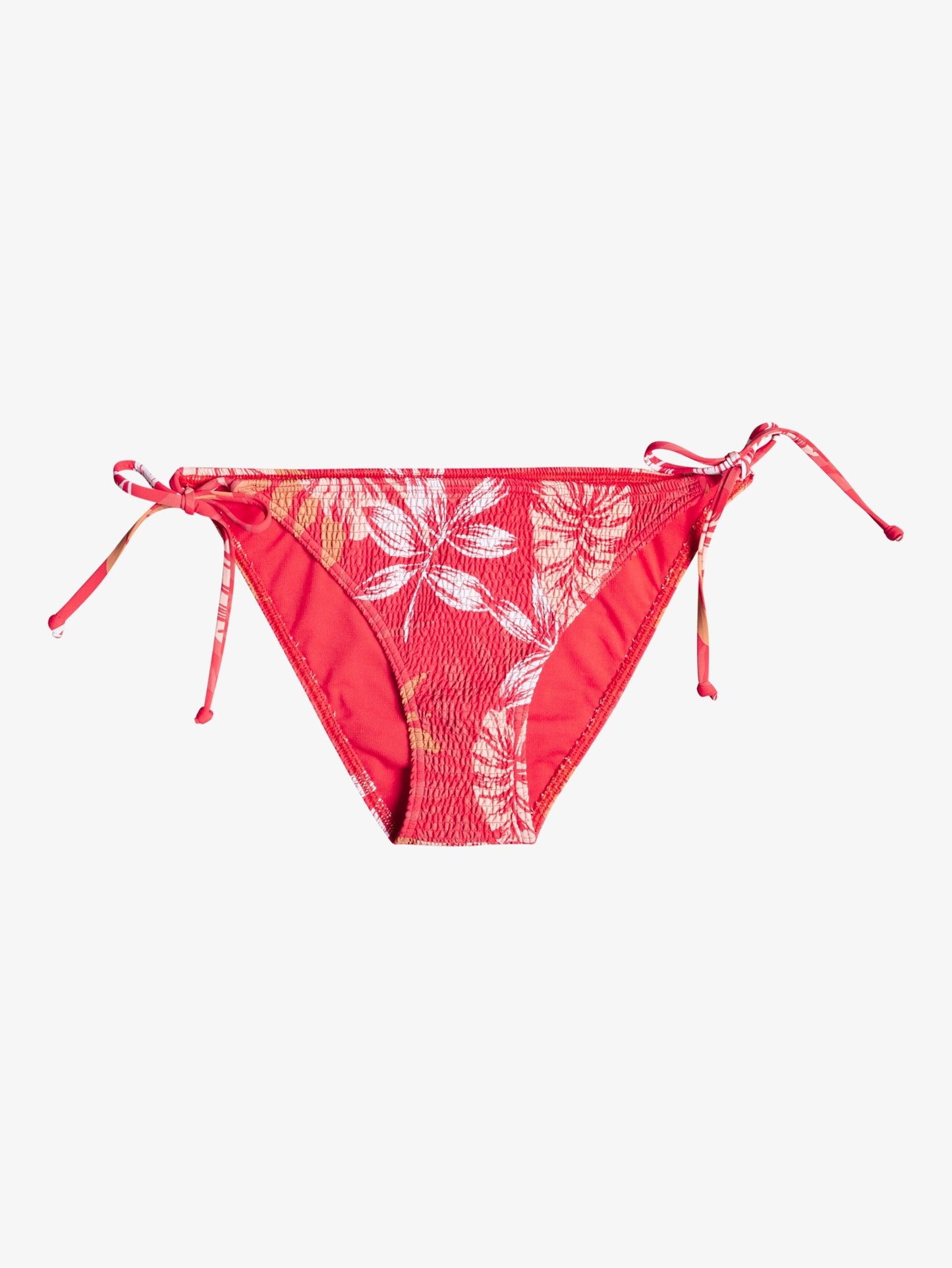 Womens Seaside Tropics Mid-Waist Smocked Bikini Bottoms - Roxy Singapore