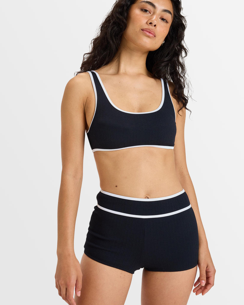 Womens Beloved Rib Shorty Bikini Bottoms