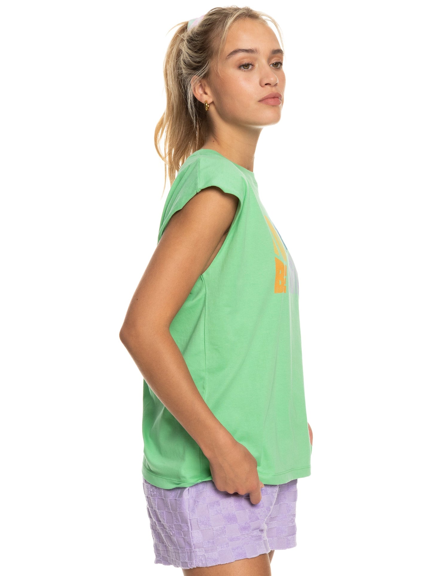 Womens The Smell Of The Sea Muscle Tee - Roxy Singapore