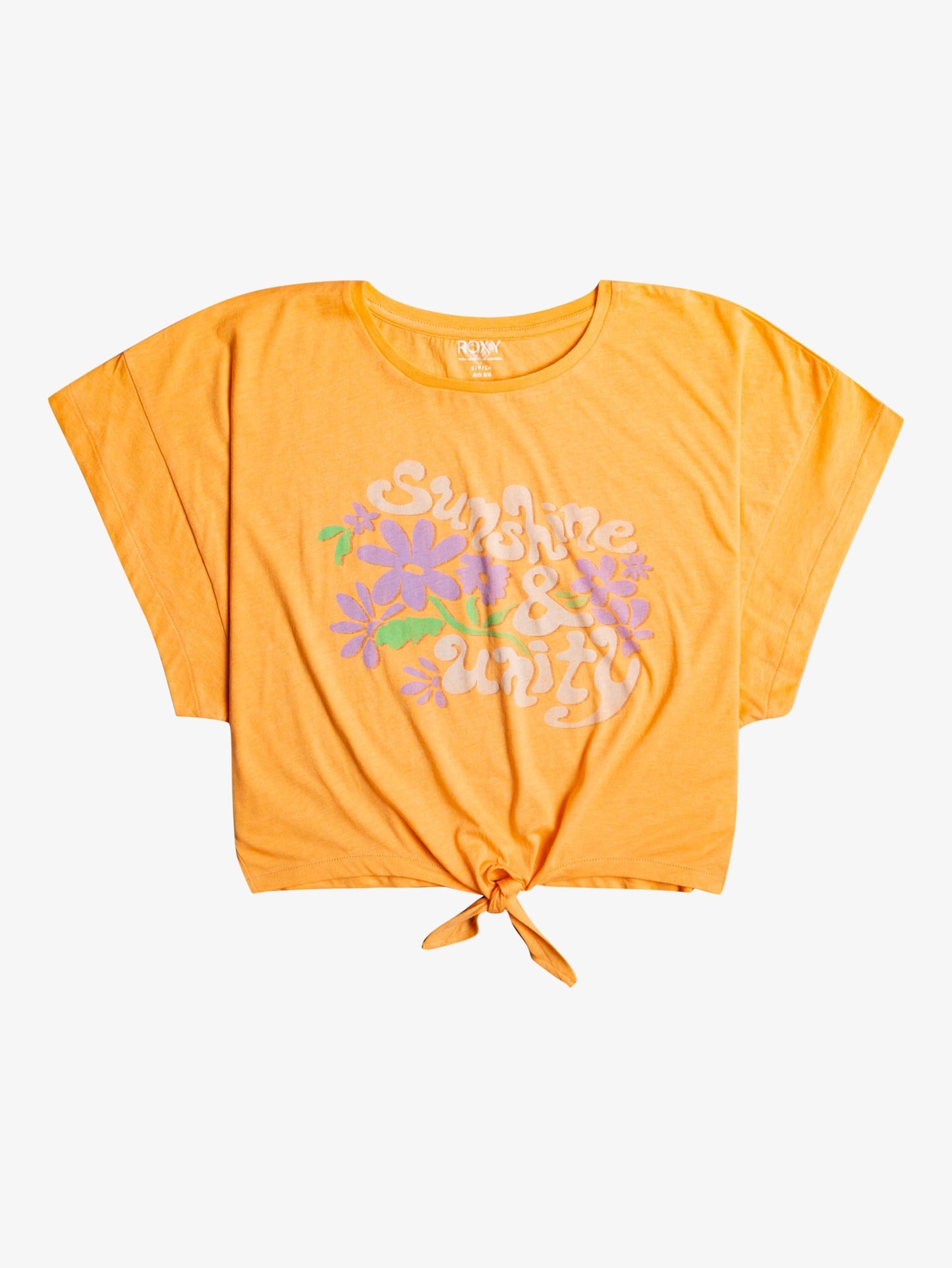 Womens We Go To The Sea Crop Tee - Roxy Singapore