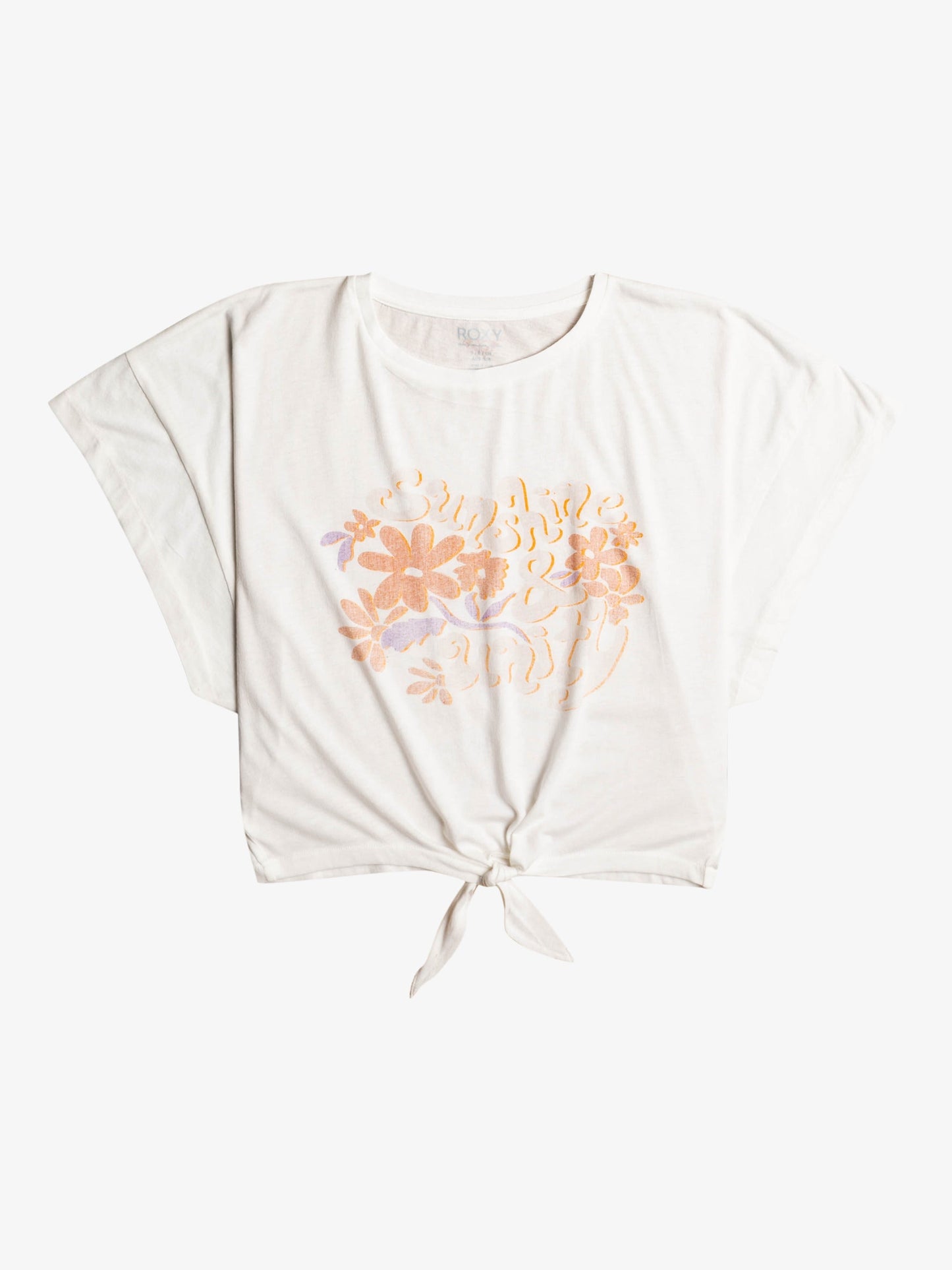 Womens We Go To The Sea Crop Tee - Roxy Singapore