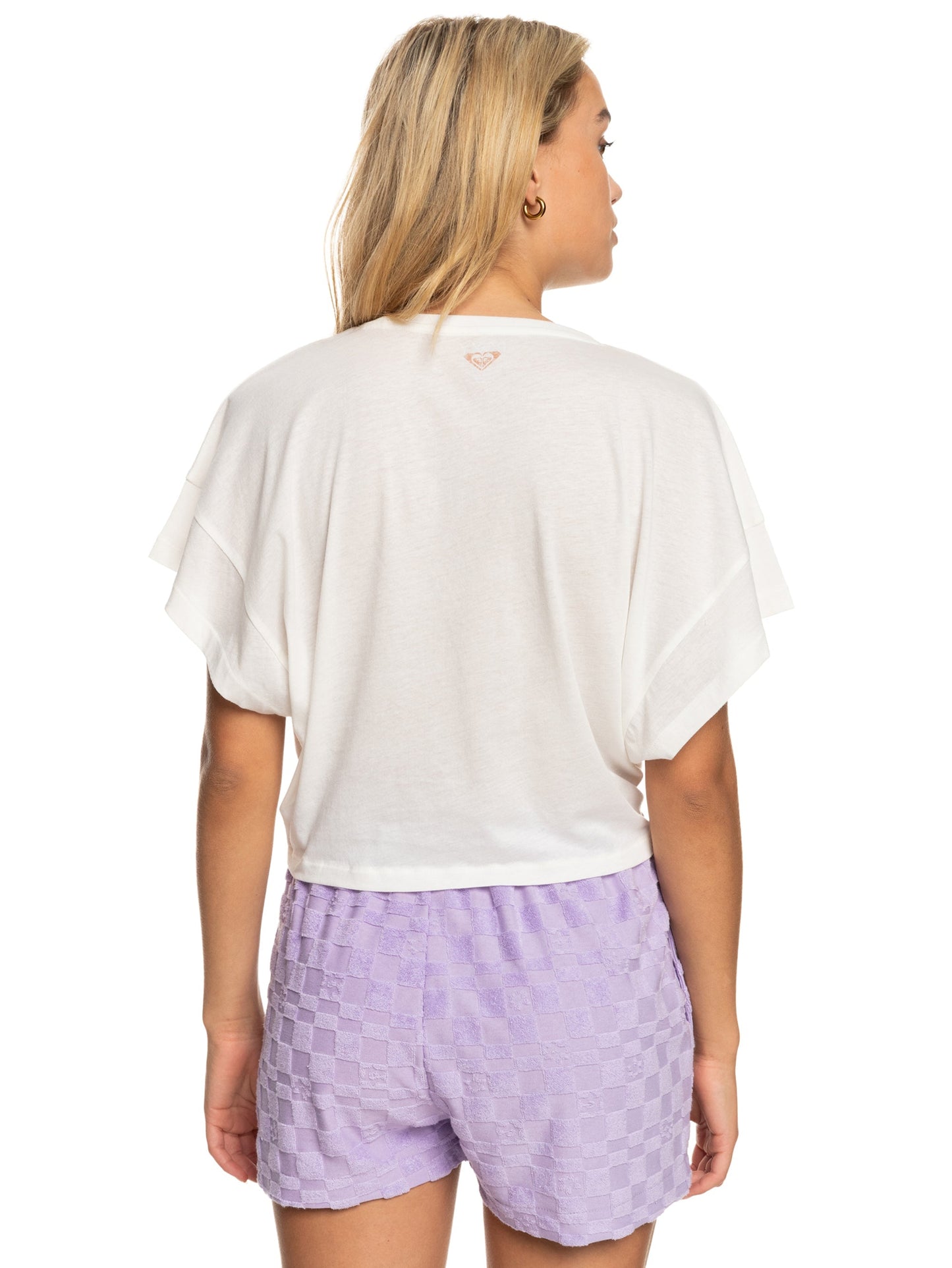 Womens We Go To The Sea Crop Tee - Roxy Singapore
