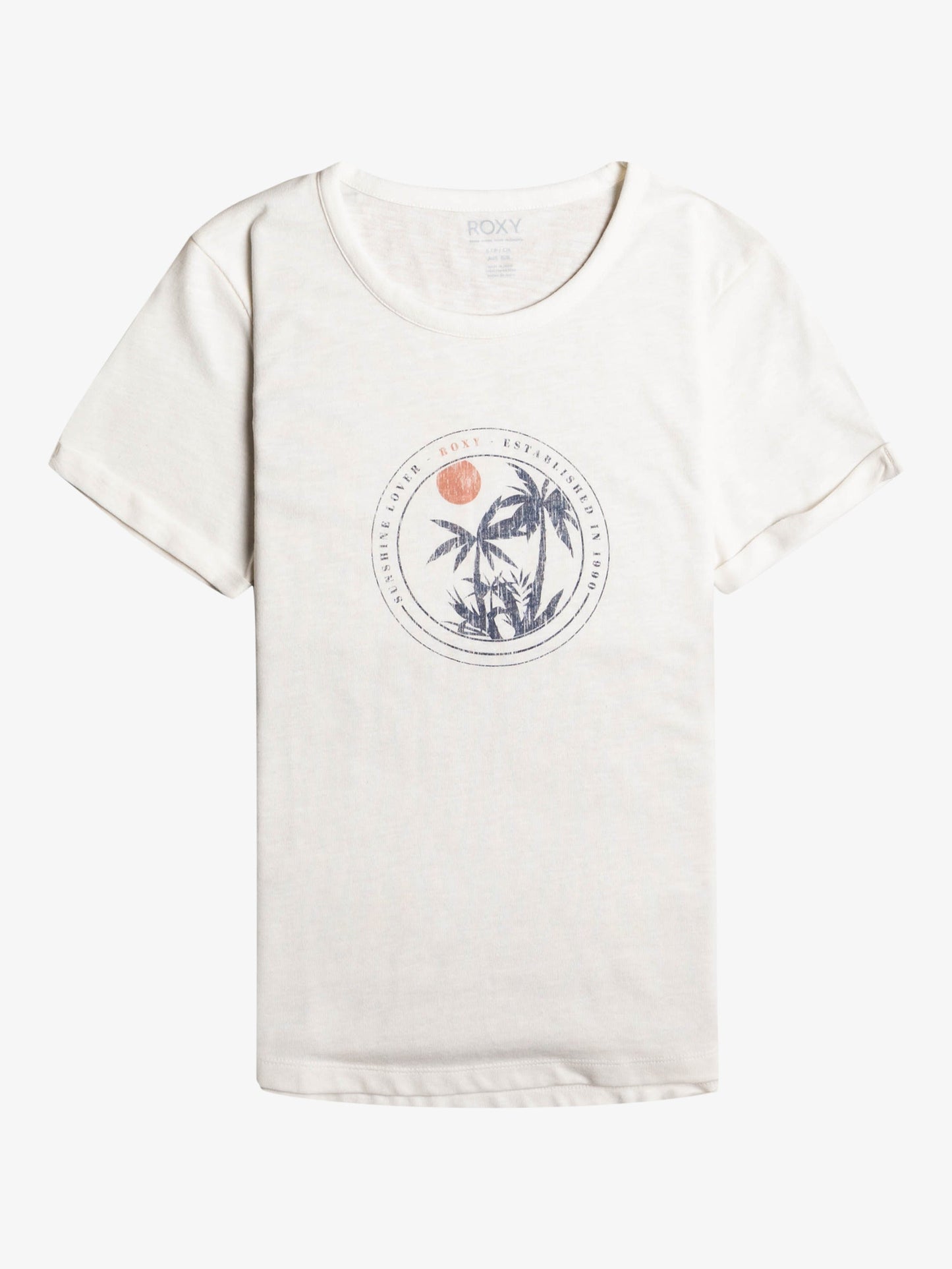 Womens Ocean After Short Sleeve Tee - Roxy Singapore