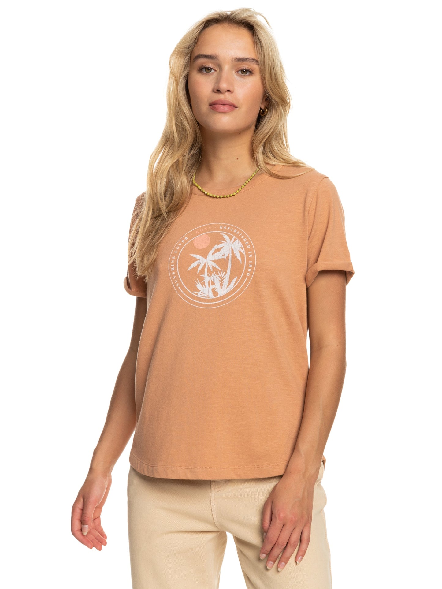 Womens Ocean After Short Sleeve Tee - Roxy Singapore