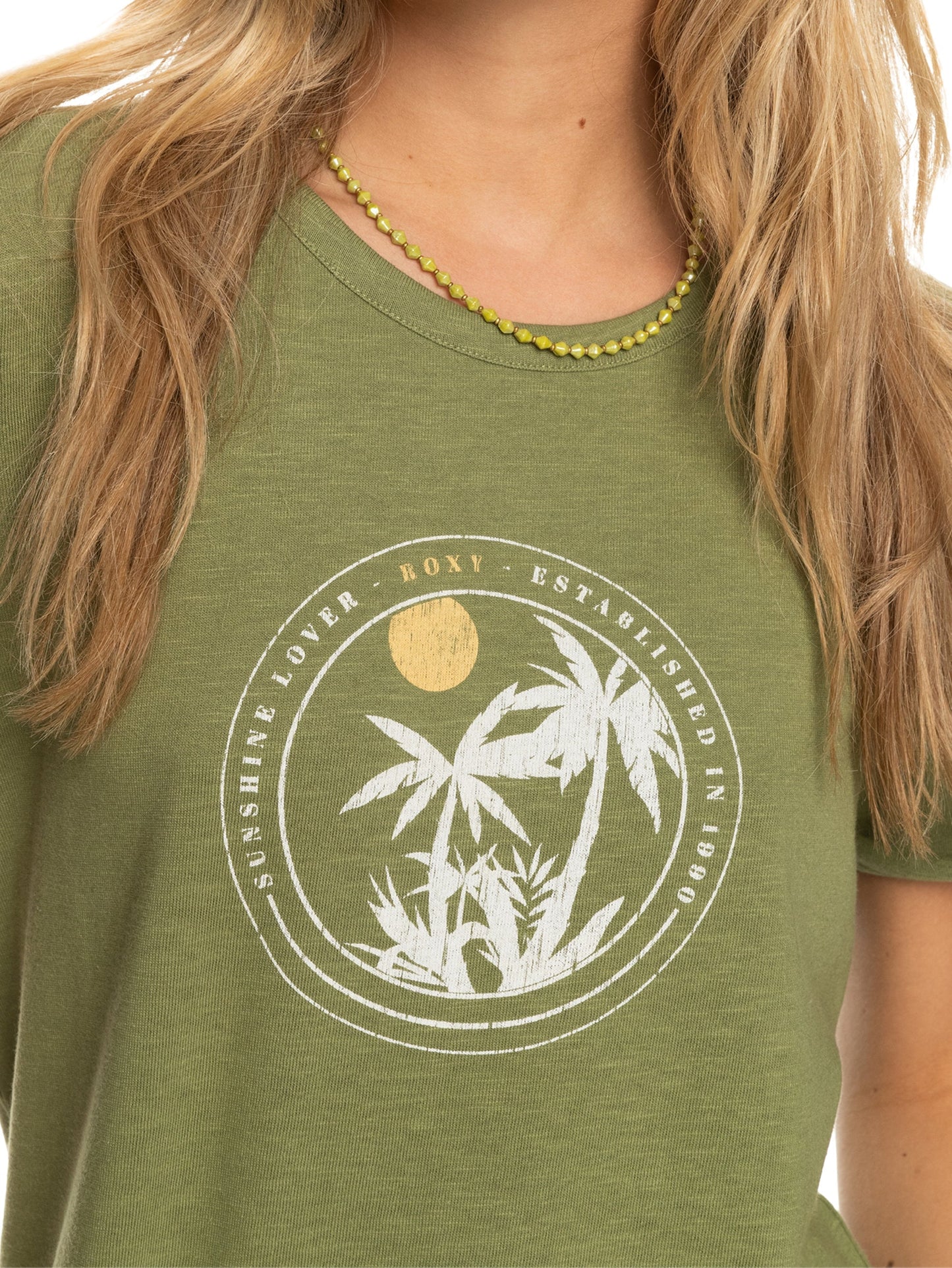Womens Ocean After Short Sleeve Tee - Roxy Singapore