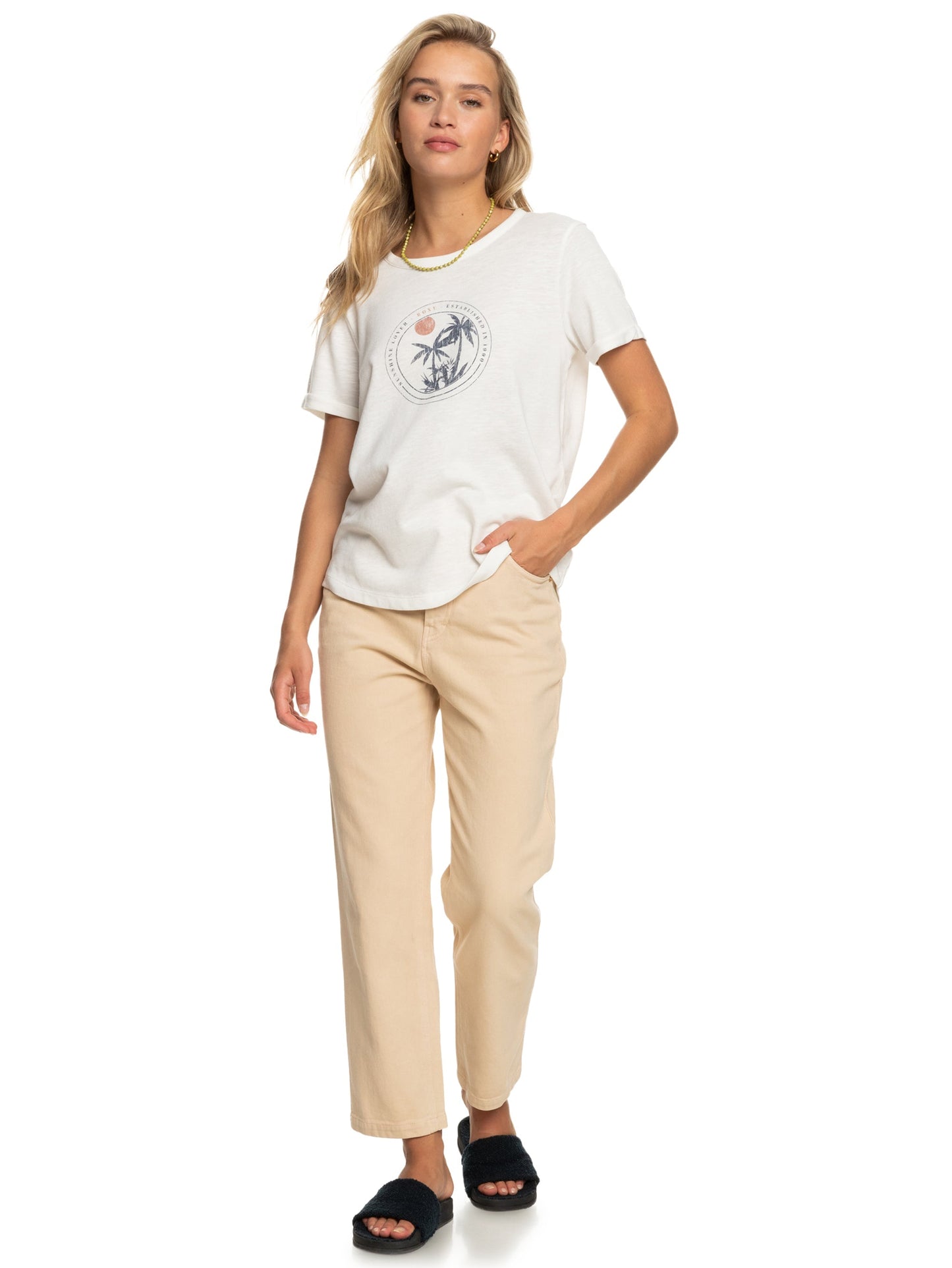 Womens Ocean After Short Sleeve Tee - Roxy Singapore