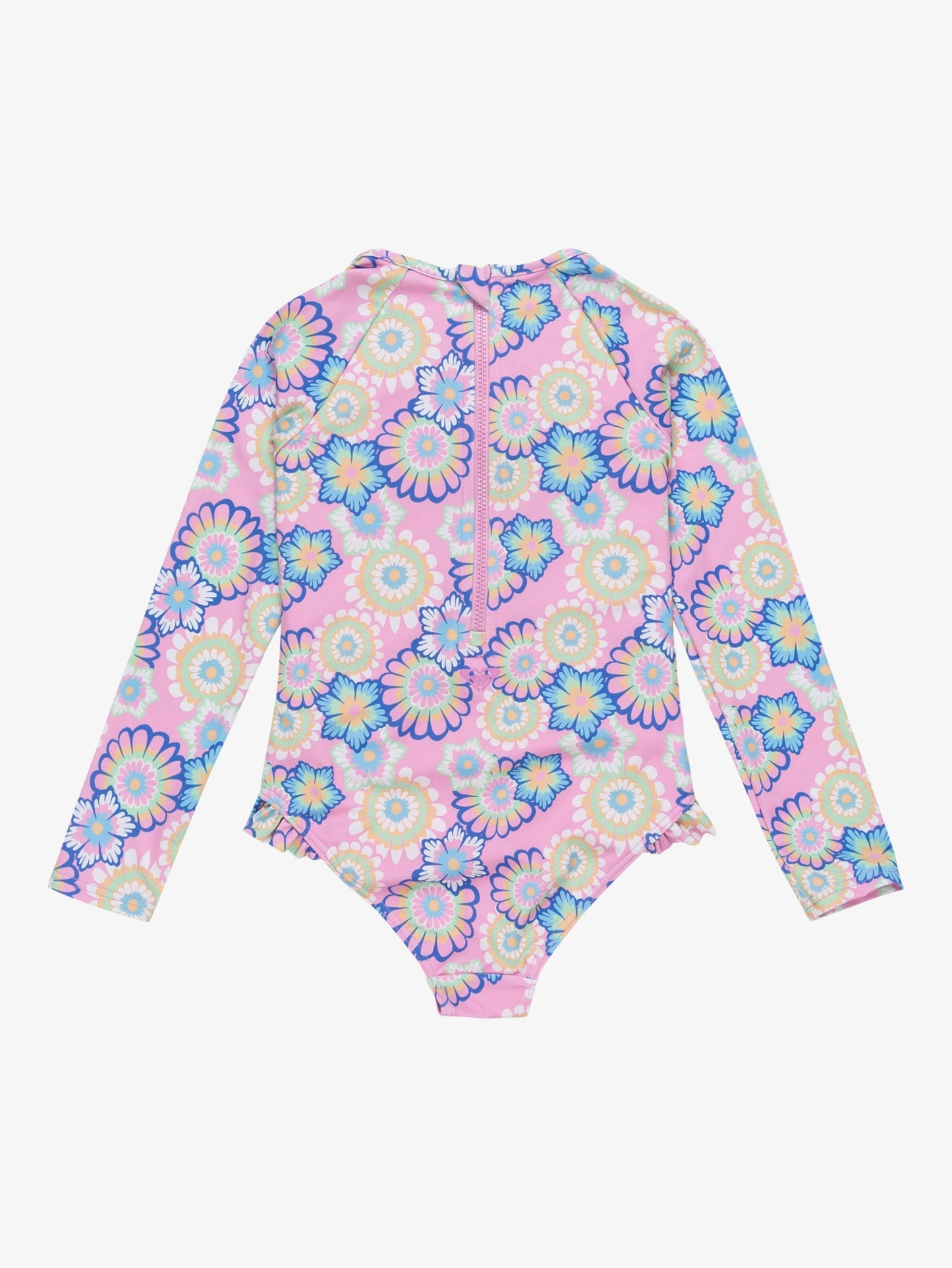 Girls 2-7 Flower Party Long Sleeve One-Piece Rashguard - Roxy Singapore