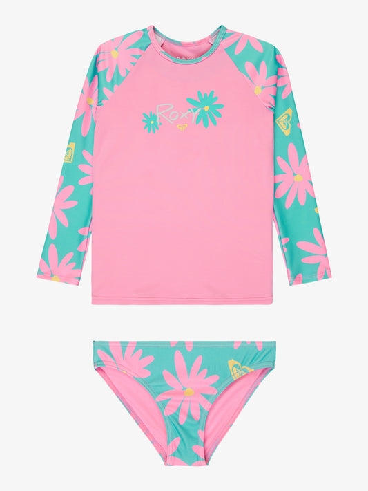 Girls 2-7 Marguerite Two Piece Rash Vest