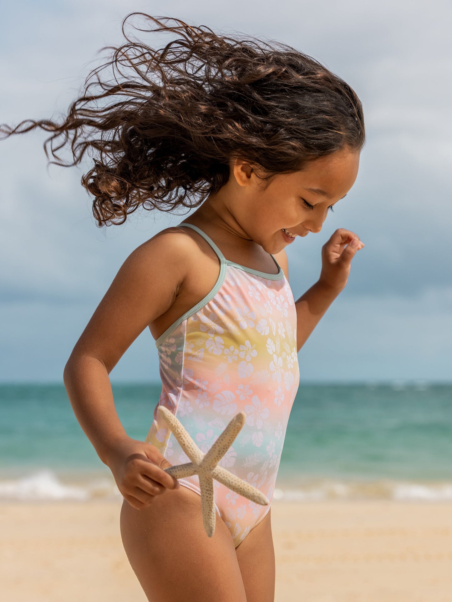 Girls 2-7 Fairy Beach One Piece Swimsuit - Roxy Singapore