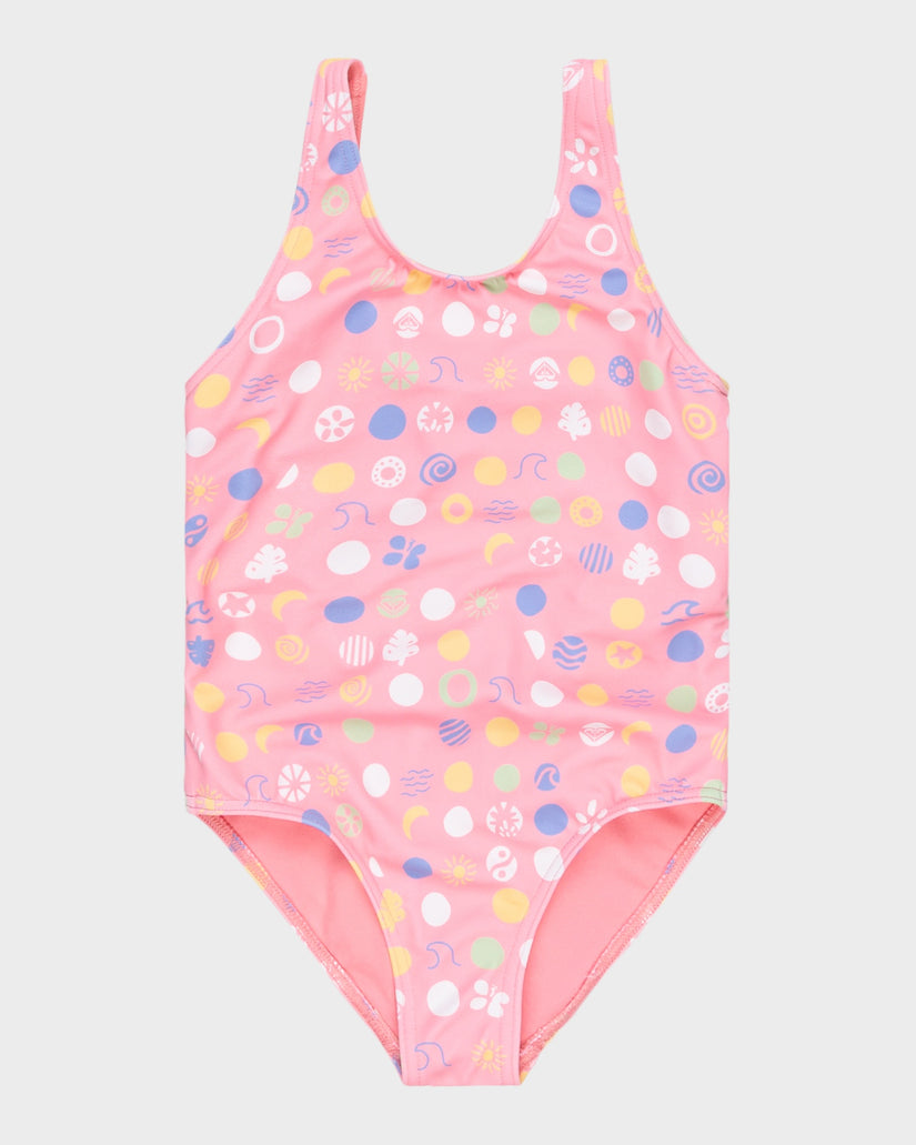 Girls 2-7 Roxy Dot One Piece Swimsuit