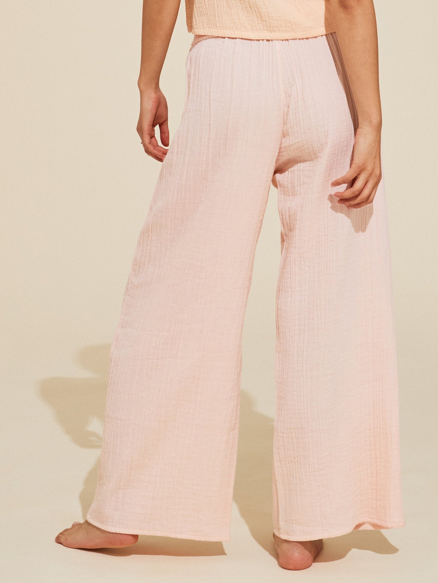 Womens Shimae Cropped Palazzo Trousers - Roxy Singapore