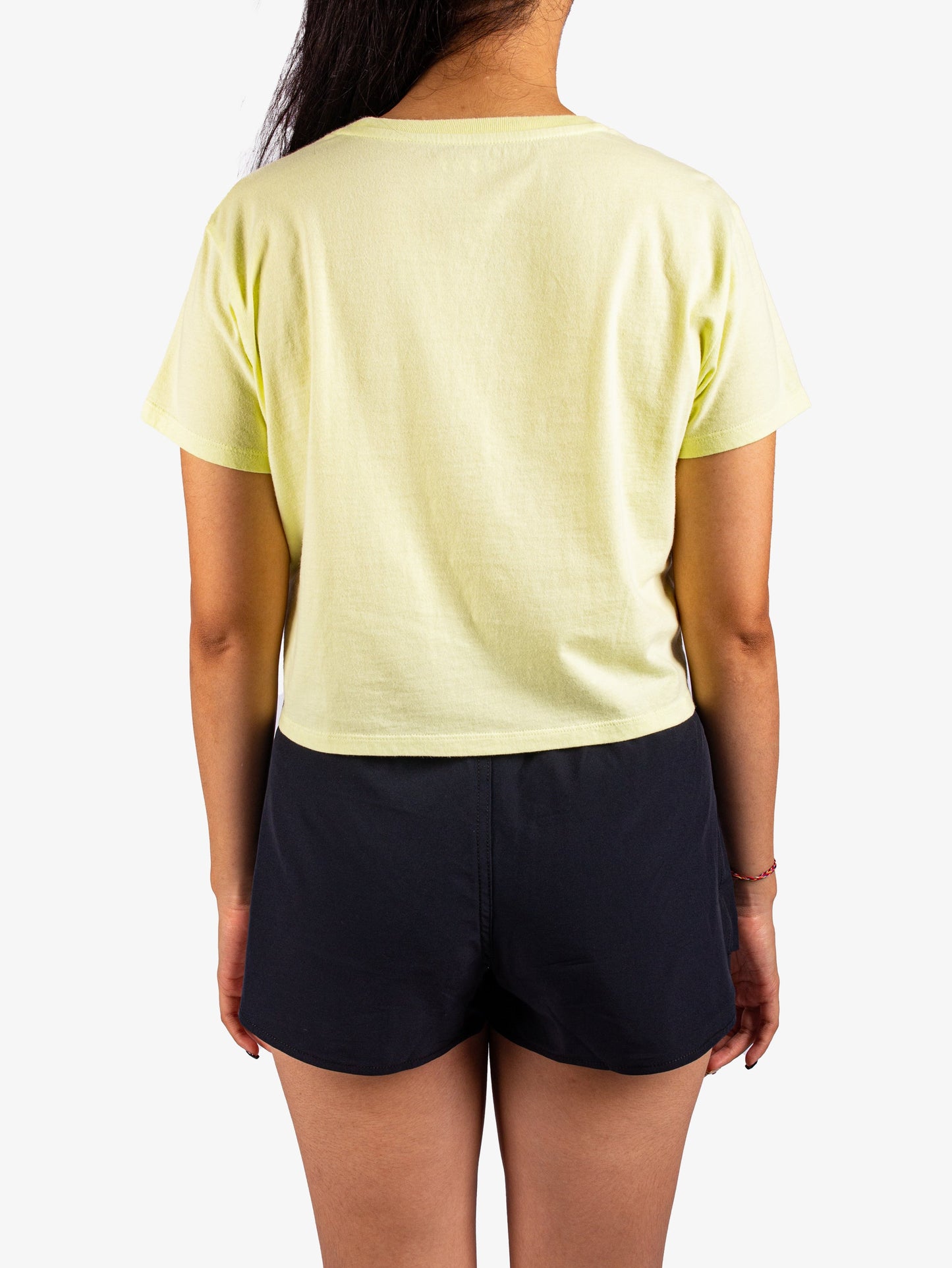 Womens People Speak Crop T-Shirt