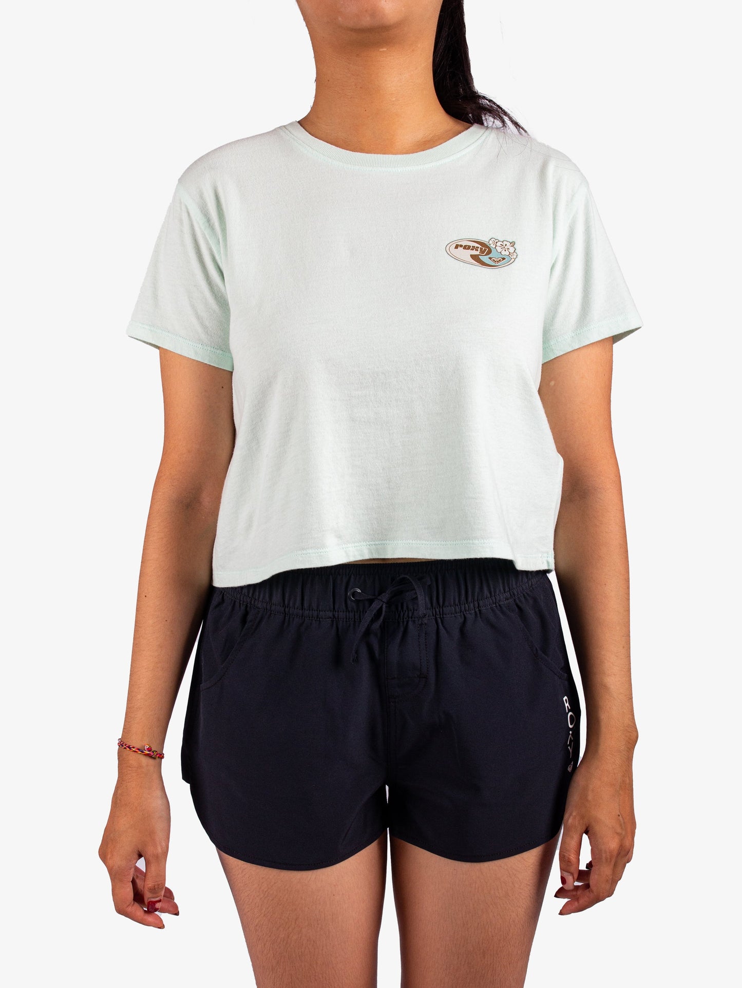 Womens People Speak Crop T-Shirt