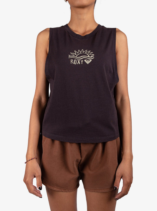 Womens Summer Days Muscle Tee