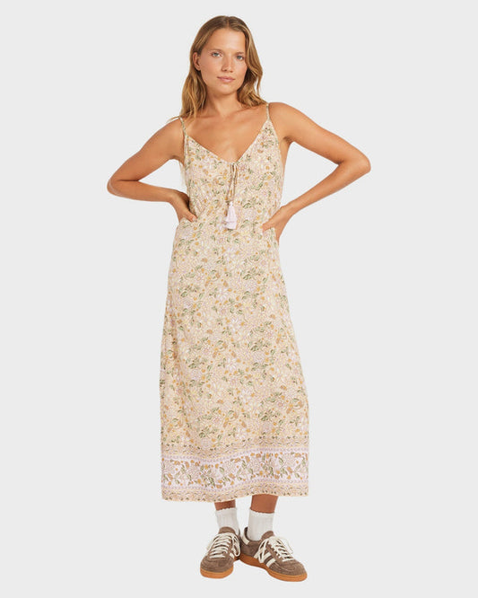 Womens Garland Midi Dress