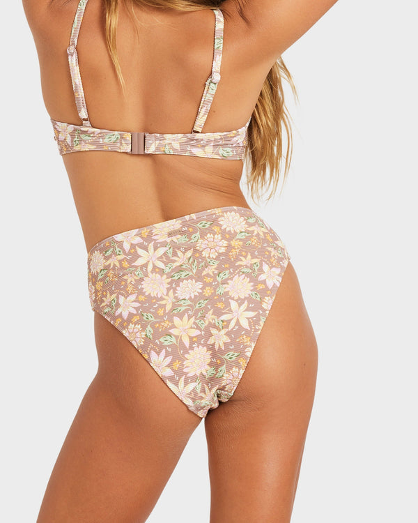 Womens Garland High Waist Bikini Bottom