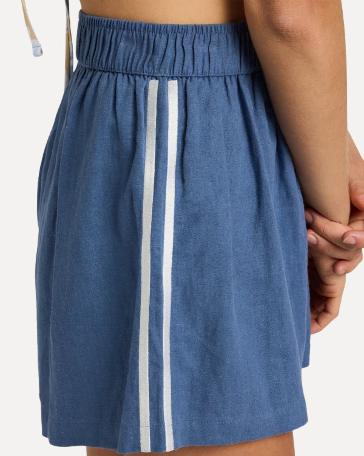 Womens Sun Kissed Linen Shorts
