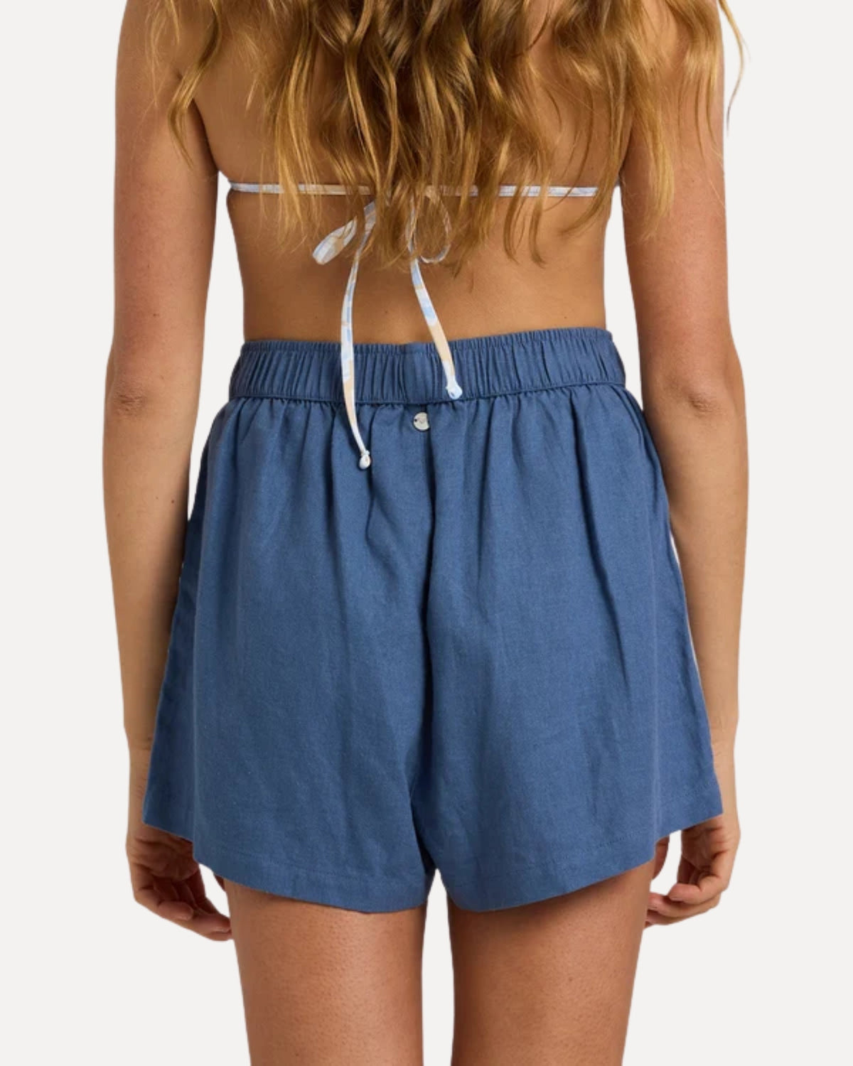 Womens Sun Kissed Linen Shorts