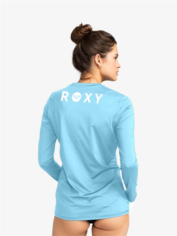 Womens Happy Waves Long Sleeve Surf Tee