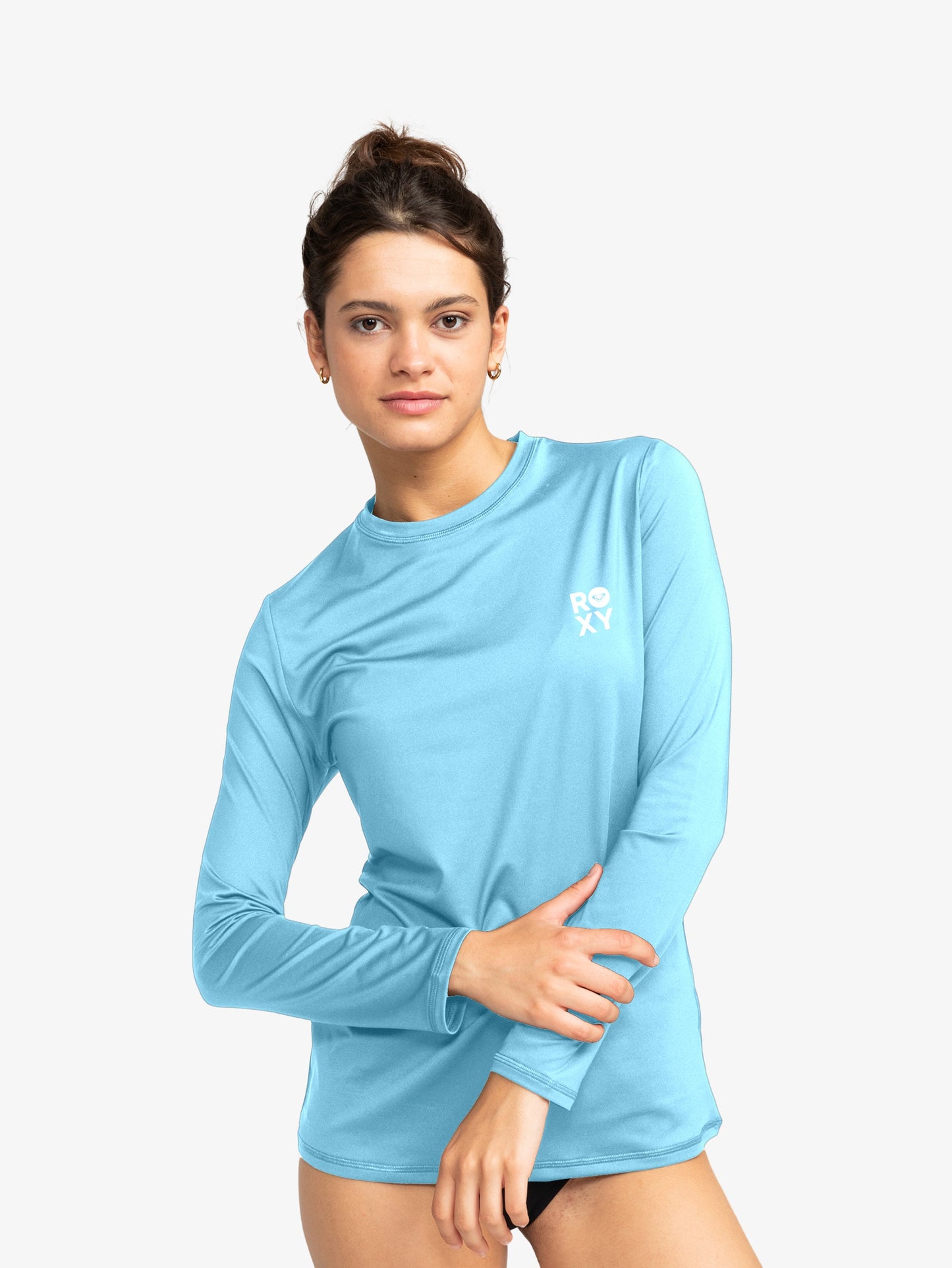 Womens Happy Waves Long Sleeve Surf Tee
