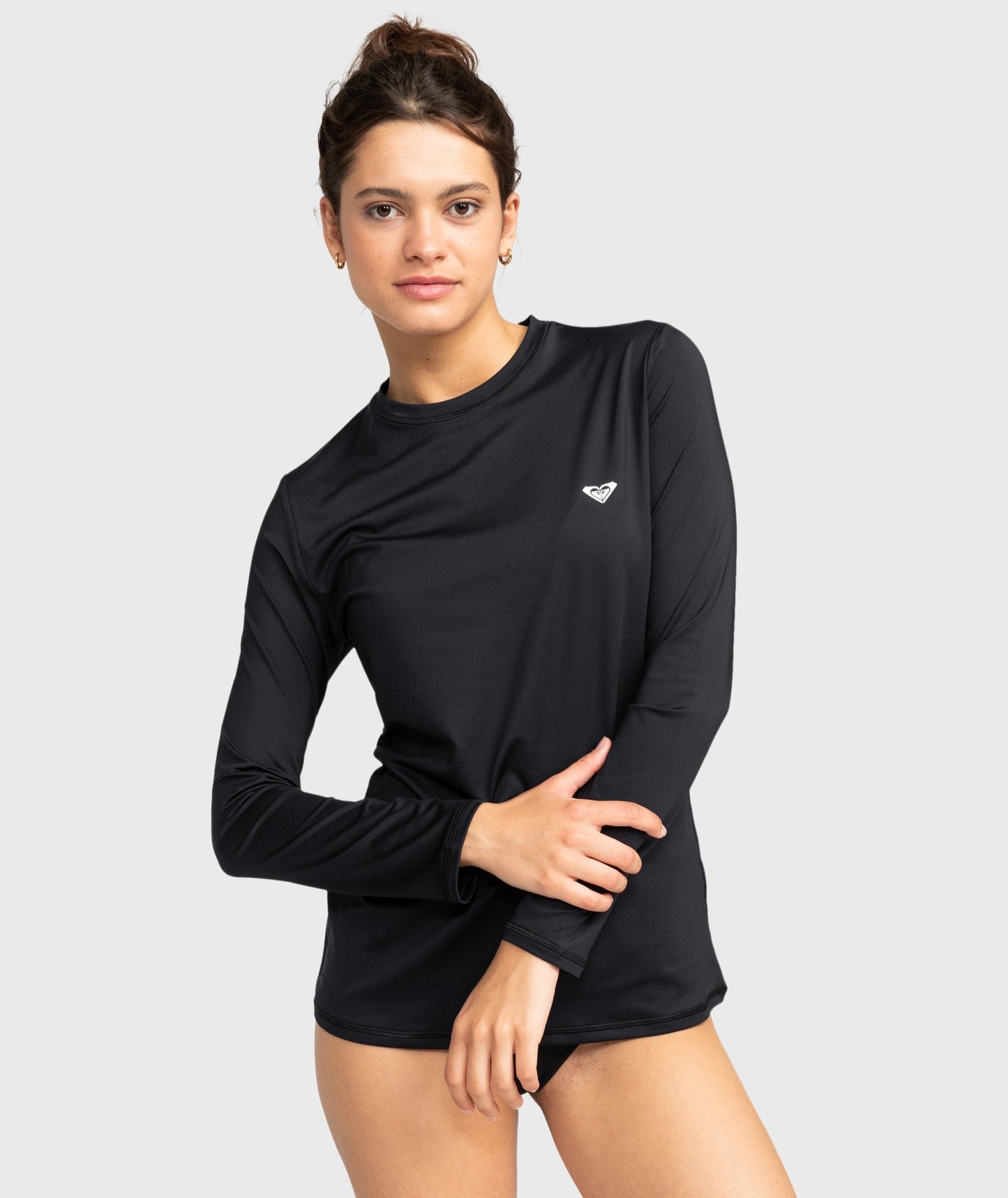 Womens Happy Waves Long Sleeve Rashguard