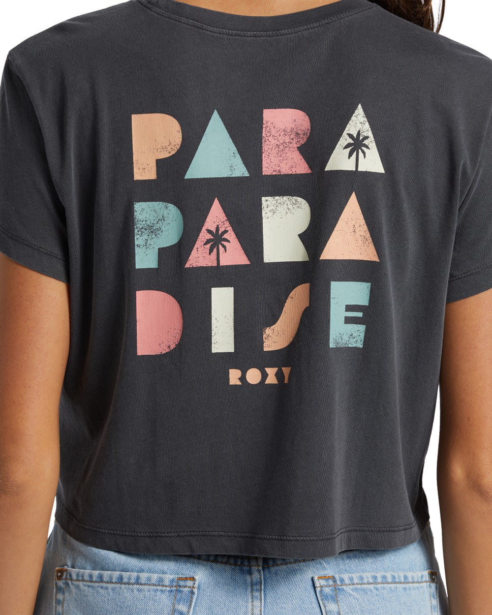 Womens Para Paradise Crop T-shirt