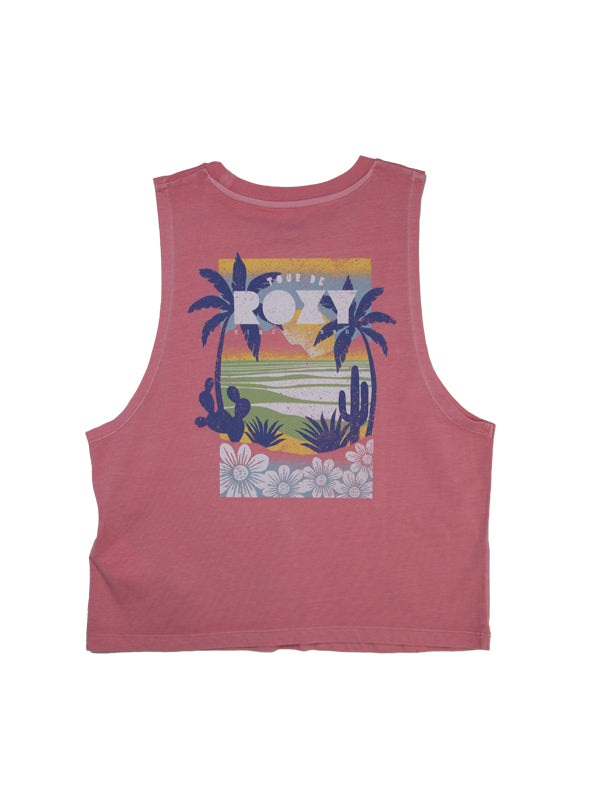 Womens Roxy Tour Muscle Tee