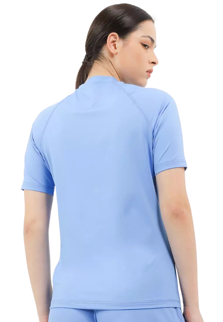 Womens Essentials Lycra Short Sleeves-Ultra Marine