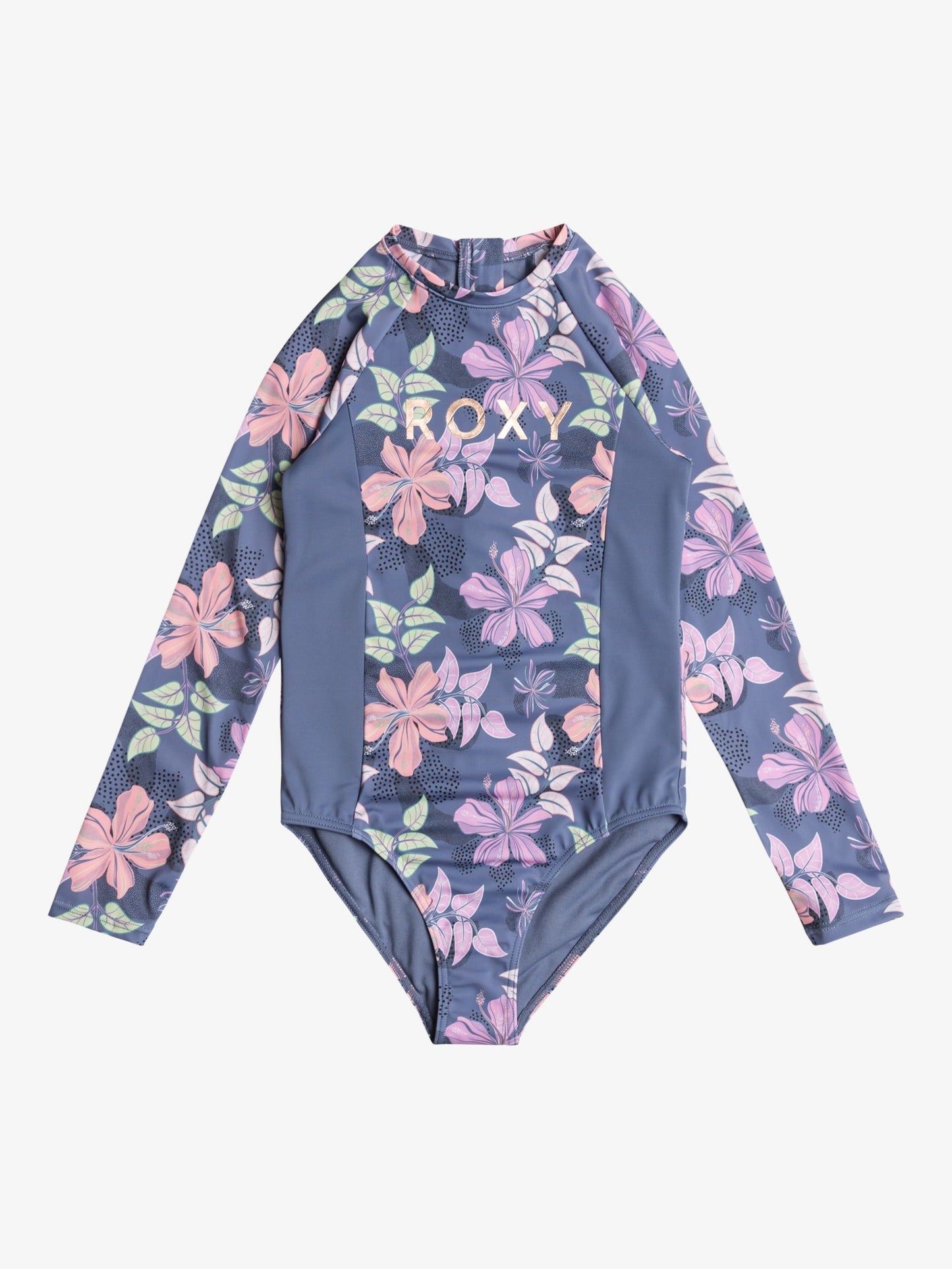 Girls 6-16 Hidden Garden Long Sleeve One-Piece Rashguard - Roxy Singapore